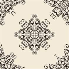 Baroque corner elements