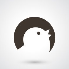 bird icon vector