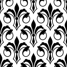 Fleur de Lys seamless bakground pattern