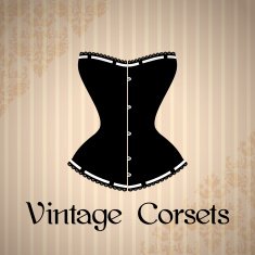 Vintage corset background N2