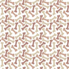 Seamless pattern with Bone N4