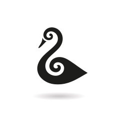 Stylized swan icon N2