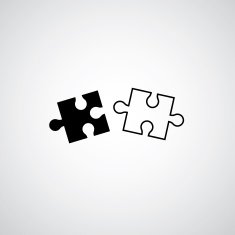 Jigsaw puzzle symbol N2