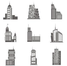 Vector Skyscraper Illustrations N4