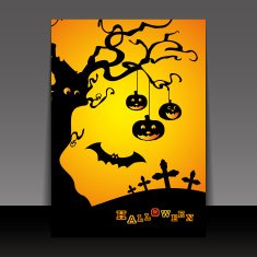 Halloween Flyer or Cover Design N19