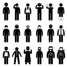 Proper Safety Attire Uniform Wear Pictogram