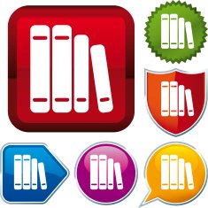 icon series book (vector)
