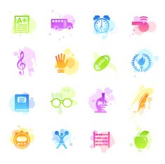 Stains Icons - School N2