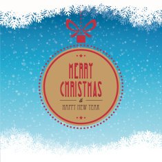 christmas ball merry snowflakes background N15