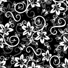 Seamless floral pattern vector illustration N29