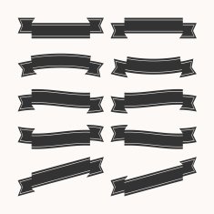 Old ribbon banner N2