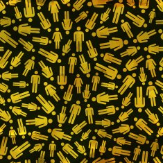 People seamless pattern N8