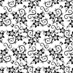 Seamless floral pattern vector illustration N30