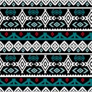 Tribal art ethnic seamless pattern N44