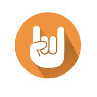 rock gesture