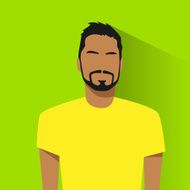 profile icon male hispanic avatar portrait casual N2