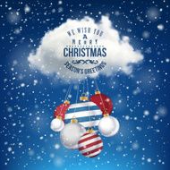 The Magic Cloud Christmas background