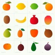 Color fruits