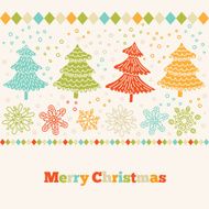 christmas greeting card N214