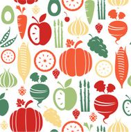 Fruit and vegetable pattern N2