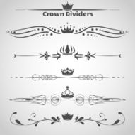 Set of dividers