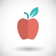 apple flat icon N8