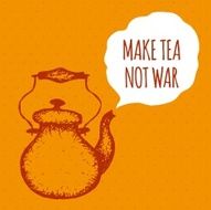 Sketch of a teapot with the text within steam N2