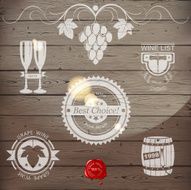 wine emblems N2