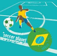 soccer planet background