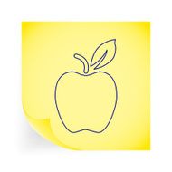 apple flat icon N9