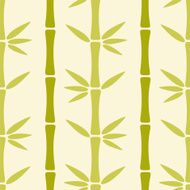 Seamless pattern with bamboo trees N14