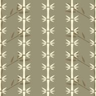 Seamless pattern with bamboo trees N16