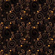 Abstract floral seamless pattern N46