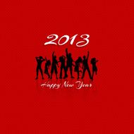 New Year Party background