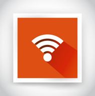Icon of wifi for web and mobile applications