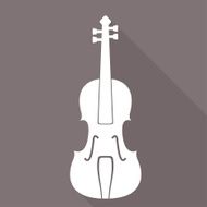 Violin Icon Music background