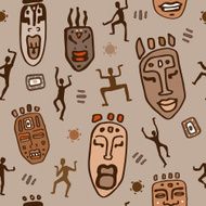 African ethnic pattern