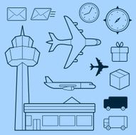 Transportation outline elements
