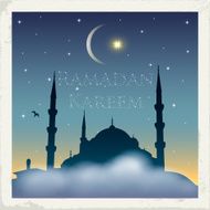 Ramadan Kareem greeting card N6