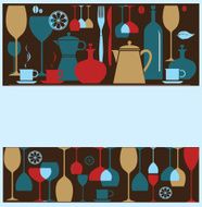 Vector Restaurant menu design N2