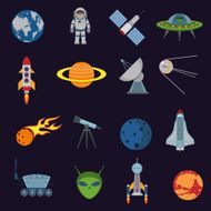 Space and Astronomy Icons N5