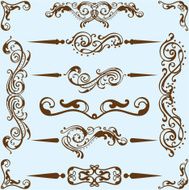 Swirl divide art set