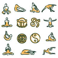 vector yoga position N3