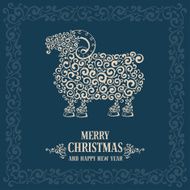 christmas greeting card N215