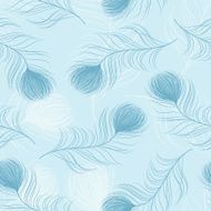peacock feather seamless