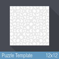 Puzzle Template 12x12 N2