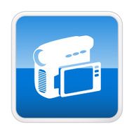 Internet button with video camera