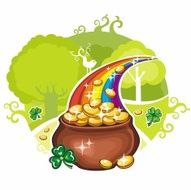 St Patrick&#039;s Day greeting card N2
