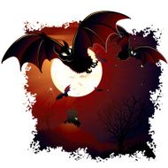 Halloween Bats N10