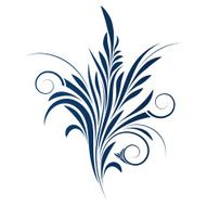 Vector Floral Swirl N2